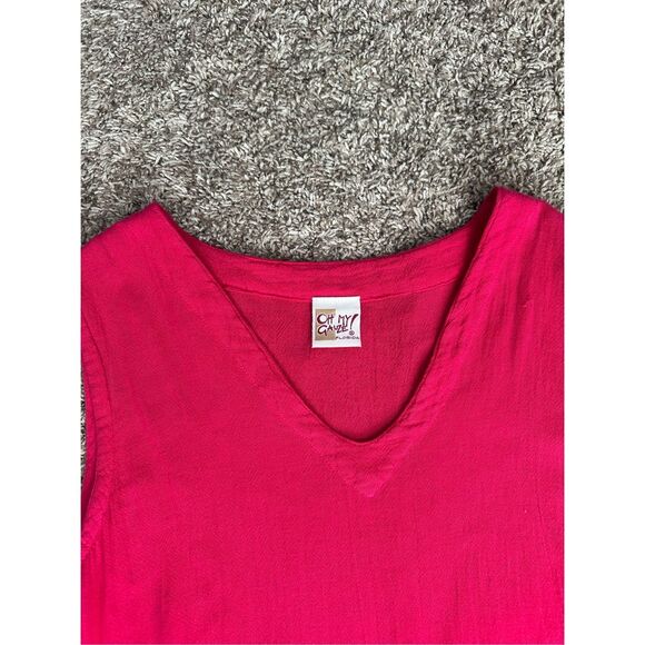 Oh My Gauze! Pink Midi Dress - Picture 4 of 9